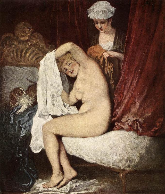 WATTEAU, Antoine The Toilette